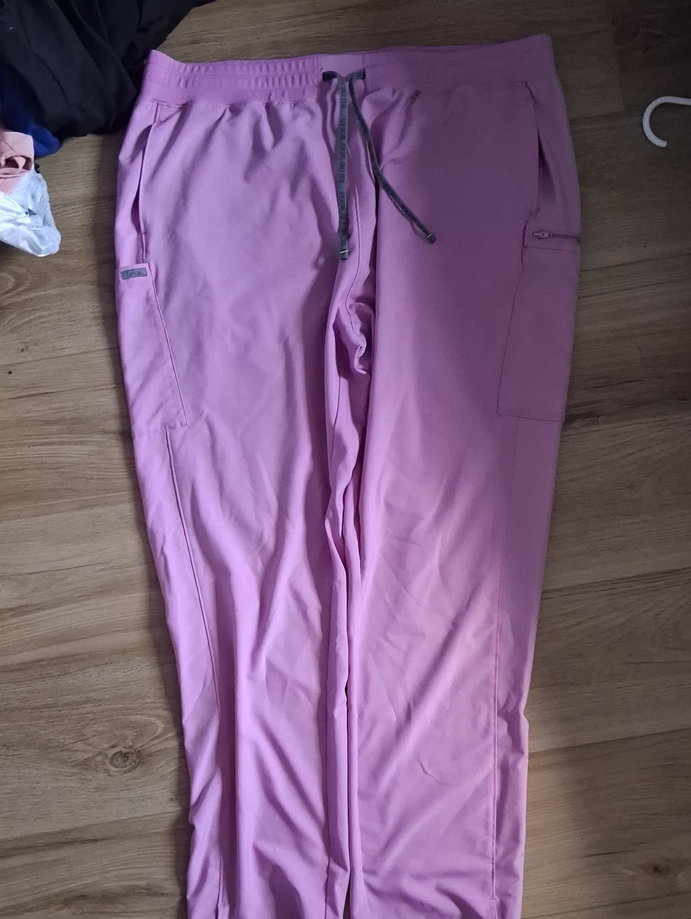 Landau Forward Women's Cargo Scrub Pants Purple